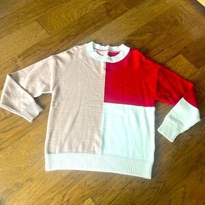 Colorblock Sweater